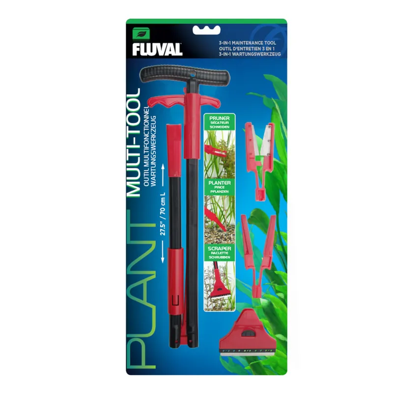 FLUVAL Multi-Tool für Aquarien (Pflanzenwerkzeug) bis ca. 70 cm Geprüft